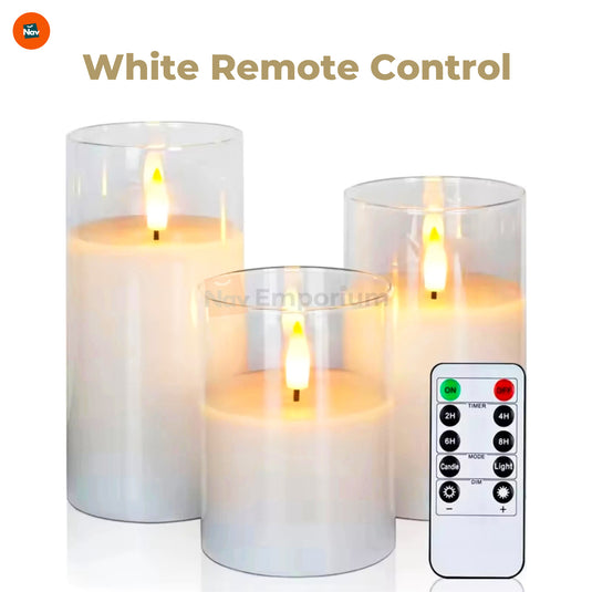 Battery-operated decorative candles