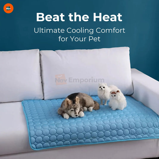 Washable cooling mat for dogs