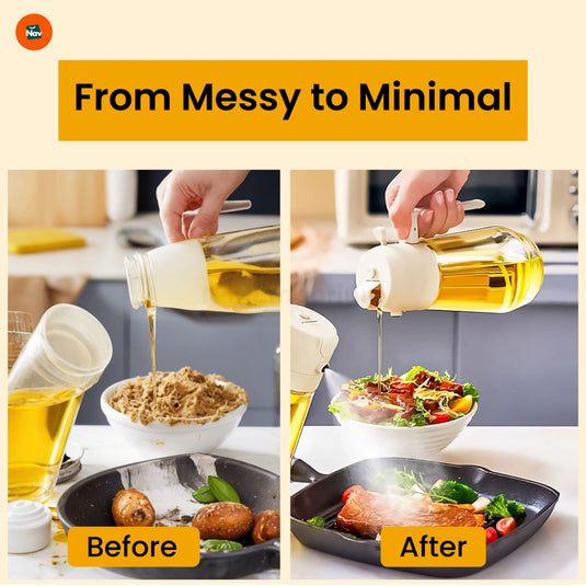 Oil sprayer for cooking