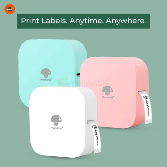 Label printer for phone with app