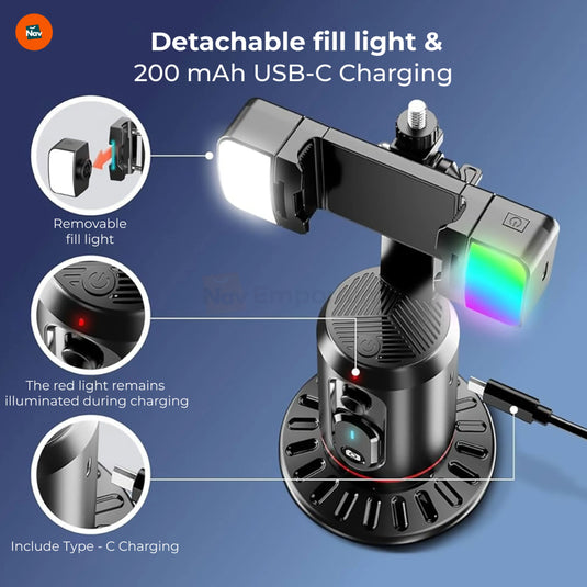 gesture control phone tripod