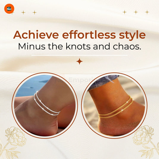 Hypoallergenic Gold Anklet