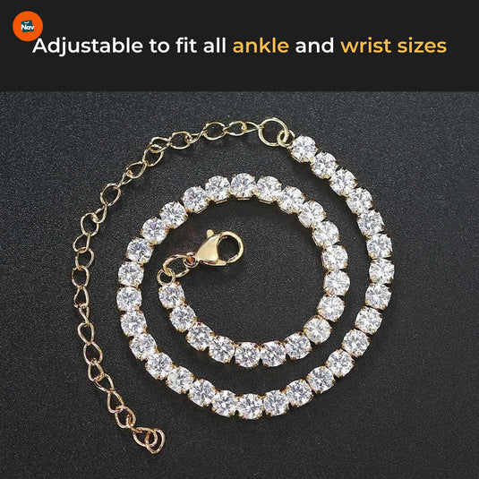 Women's gold foot jewelry