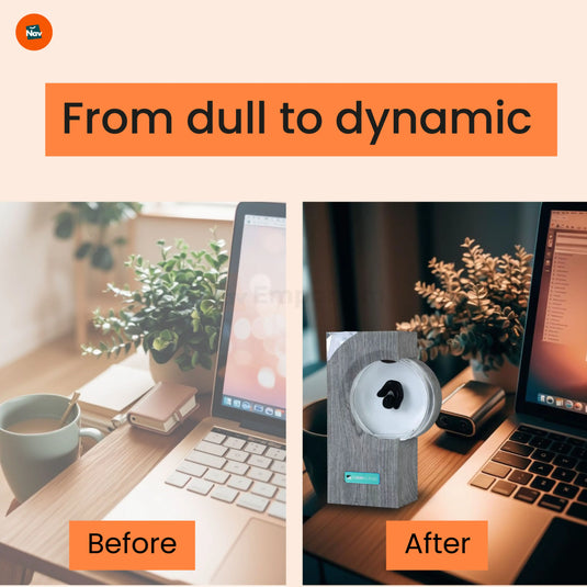 modern music visualizer lamp