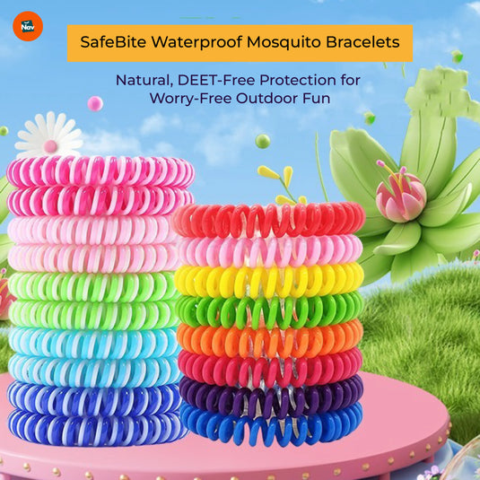 Natural insect repellent bands