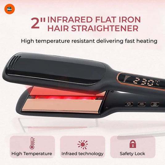 Hair straightener for all hair types