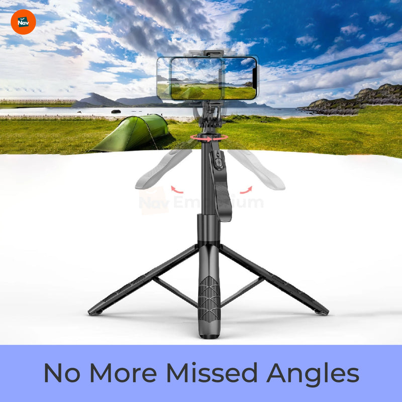 360 rotation camera tripod