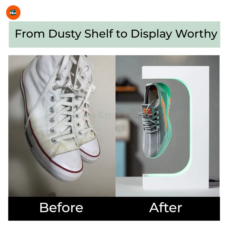 LED sneaker levitation stand