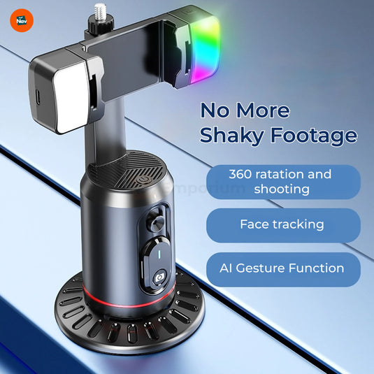 dual fill lights tripod