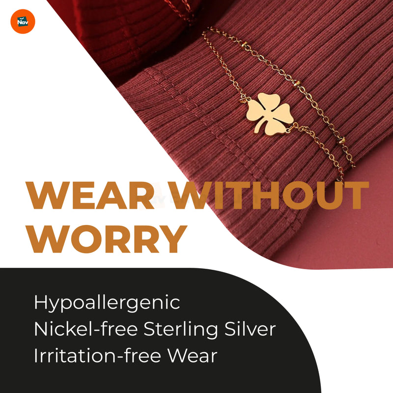 Adjustable silver bracelet for women