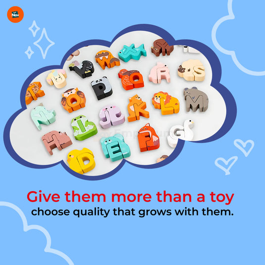 Toddler alphabet matching game