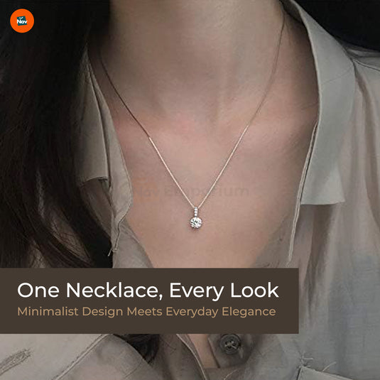 VVS1 Clarity Moissanite Pendant