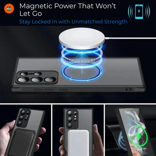 Magnetic Wireless Charging Case