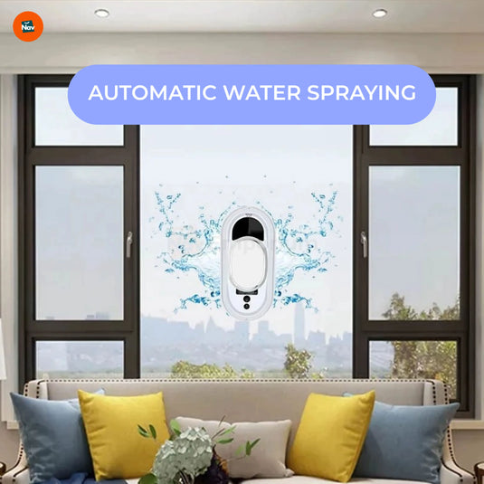 high-rise glass cleaning robot