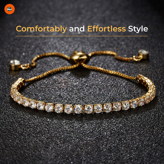 Dainty gold anklet chain