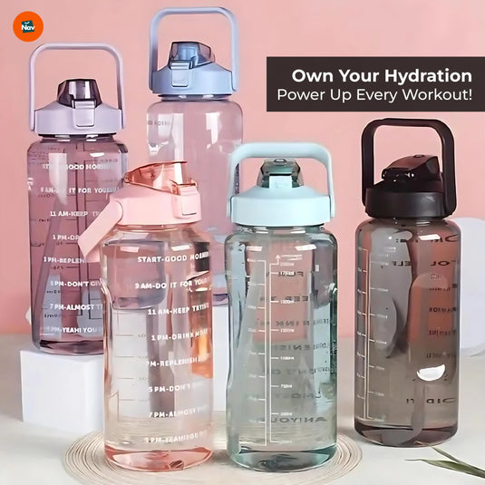 Wide mouth hydration bottle