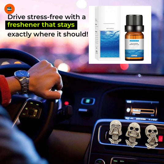 Skull air freshener set