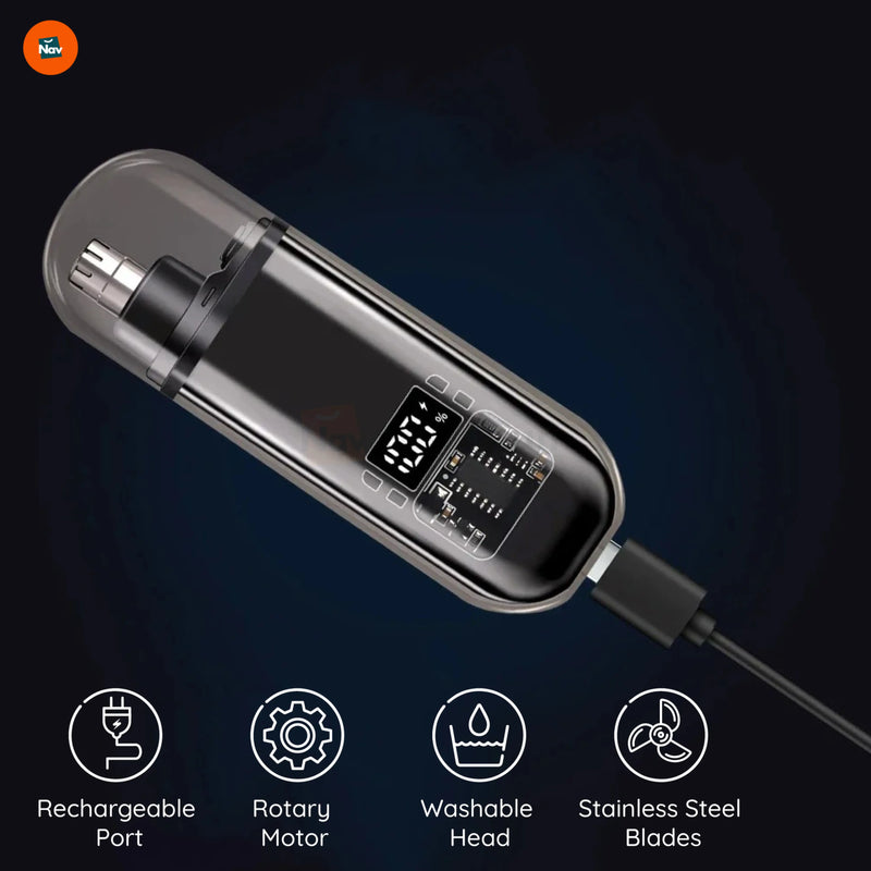 Compact nose trimmer unisex