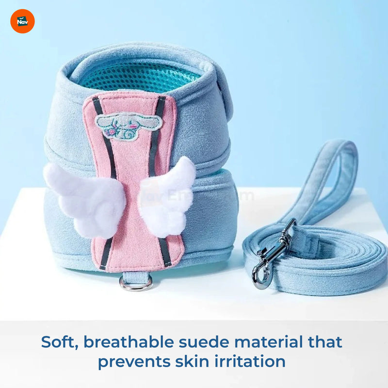 Breathable mesh cat vest