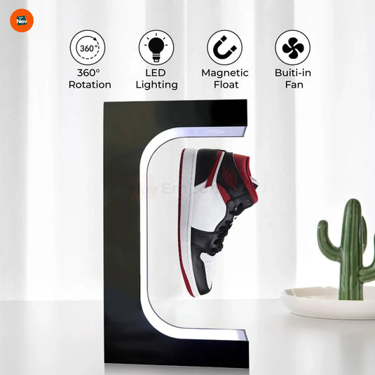 Modern sneaker display case