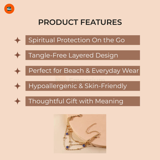 Hypoallergenic Women's Anklet