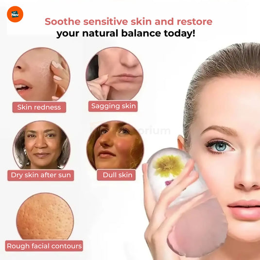 Cooling facial roller tool