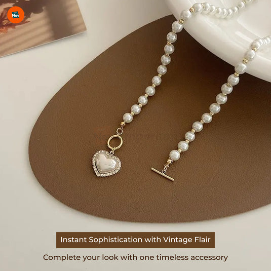 Tarnish-resistant pearl choker