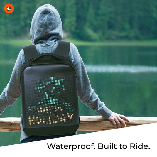 USB charging LED backpack