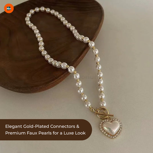 Dainty heart pendant necklace