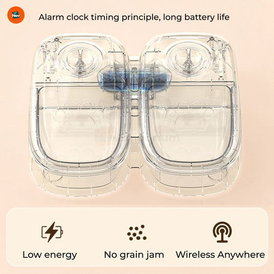AA battery powered feeder