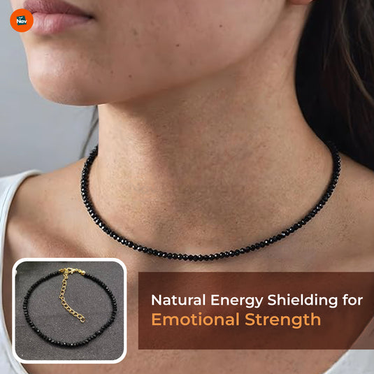 Adjustable Black Tourmaline Necklace