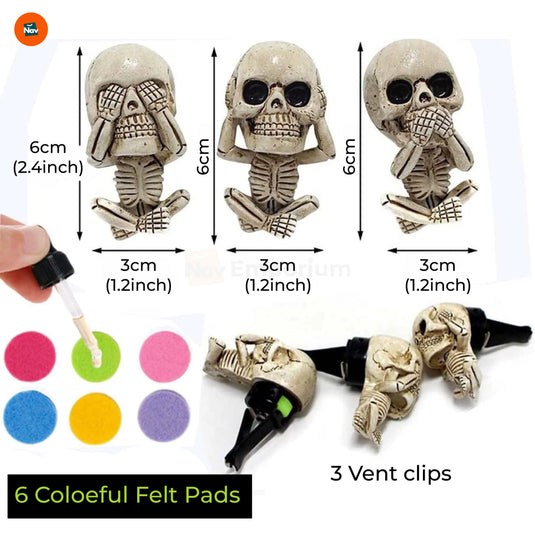 Gothic car interior decor