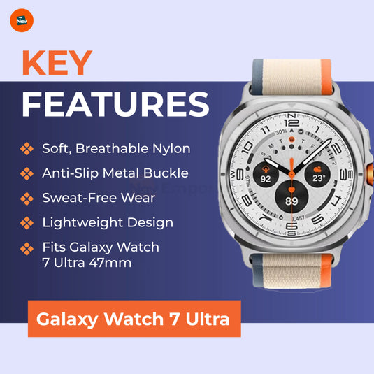Sweat-resistant Galaxy Watch band