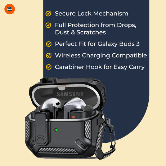 Slim fit Samsung earbuds cover