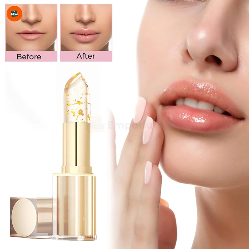 Gold infused luxury lipstick