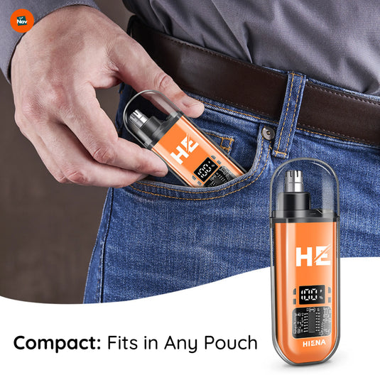 Portable nose and ear clipper