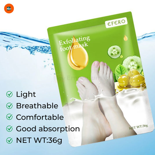 Foot Mask Application Step
