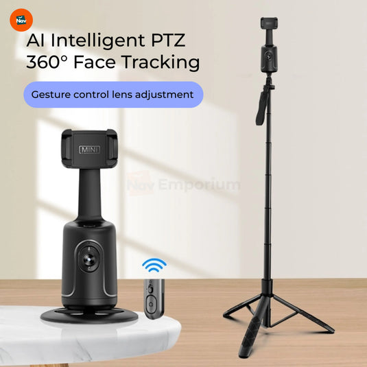 Rechargeable face tracking mount