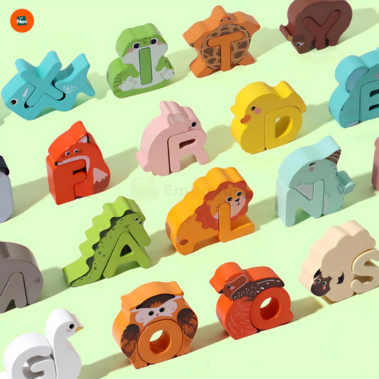 Preschool learning letter board