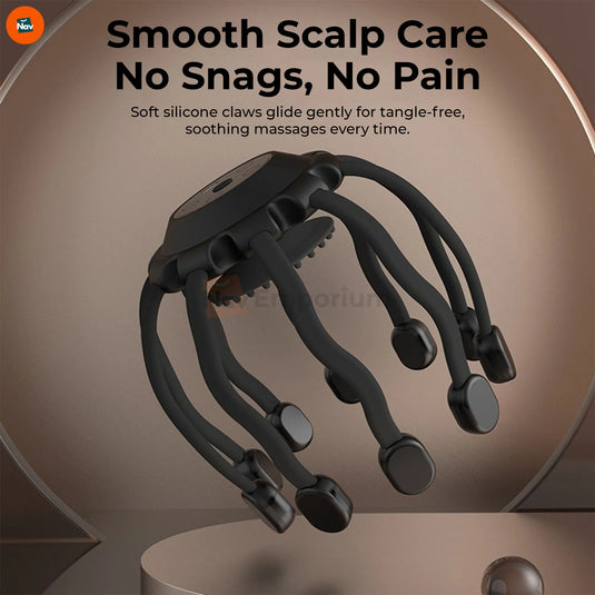 Benefit image soothing scalp vibration with scalp massager