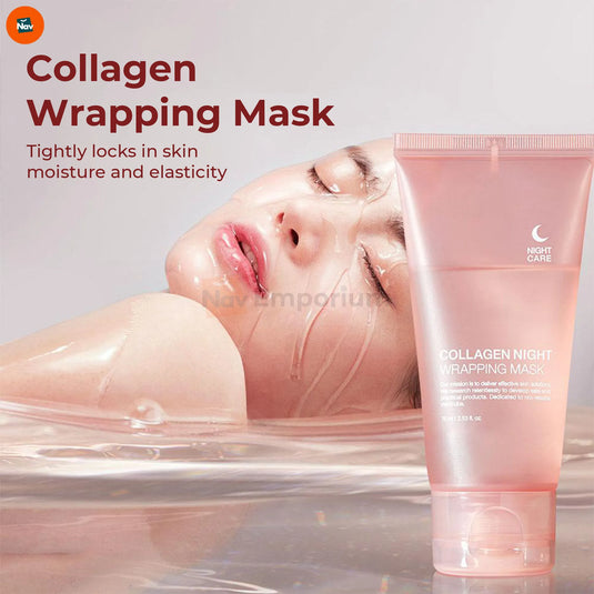 Collagen overnight mask delivers deep hydration benefit