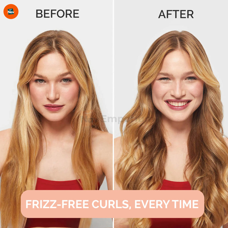 Satin Heatless Curl Set in Sunset Tie Dye