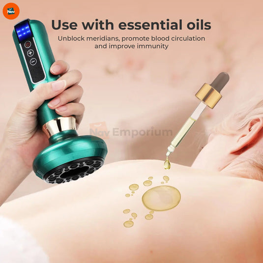 Benefit image showing heat therapy anti cellulite massager