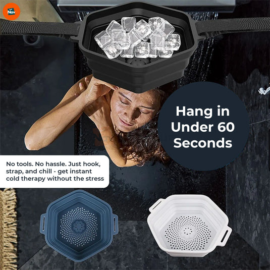 quick installation ice shower attachment