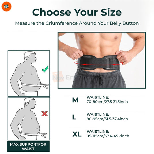 Lumbar back brace adjustable strap detail