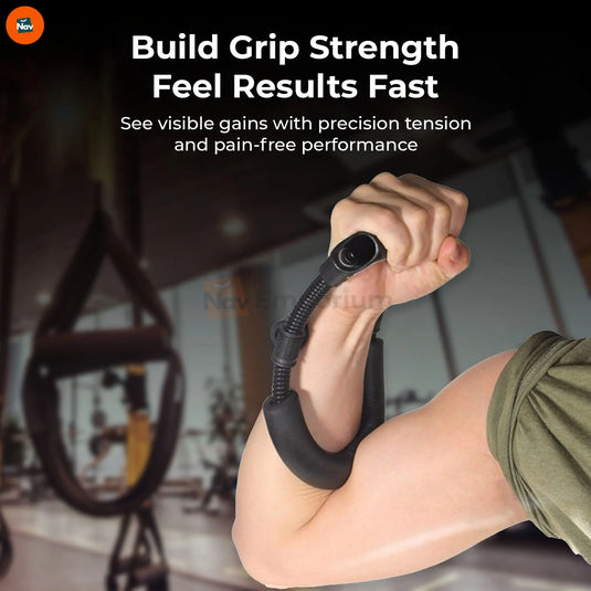 showing forearm strengthener comfort