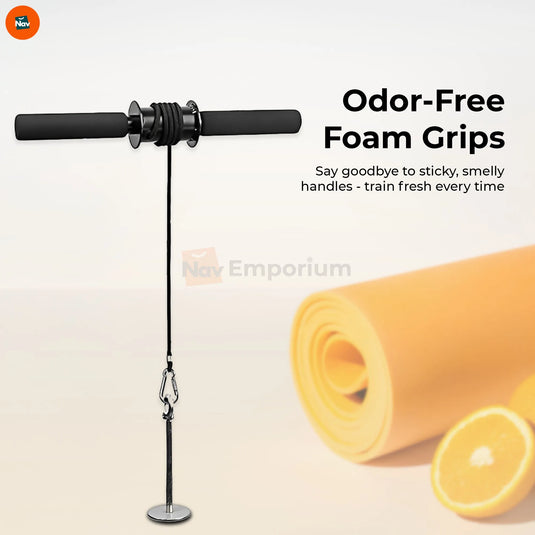 Heavy-duty steel core forearm roller