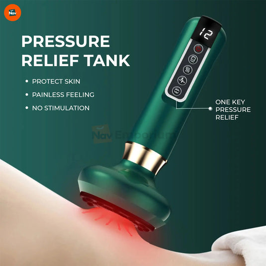 Feature image ergonomic handle anti cellulite massager