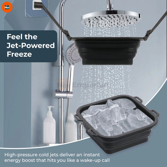 secure mount ice shower attachment