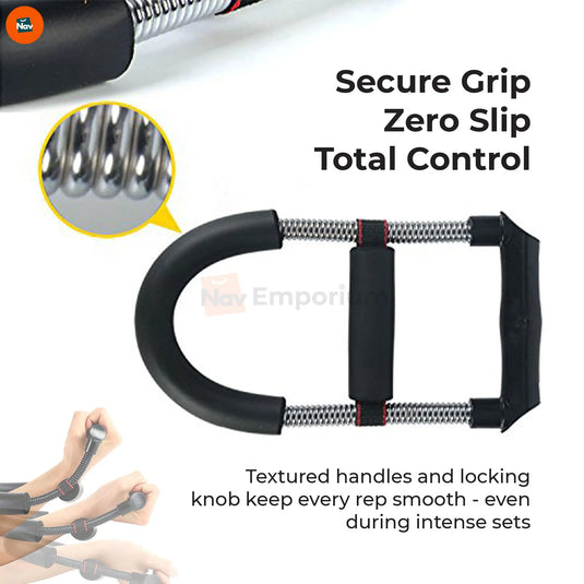 showing hand grip strengthener handles